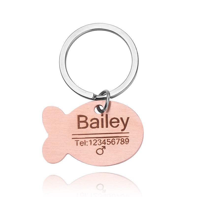 Knose Custom Engraved Pet Tag